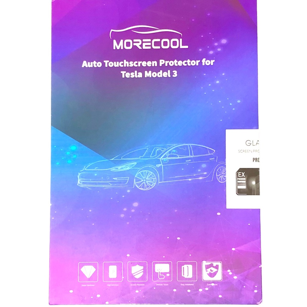 TESLA Model 3 Touch Screen Protector FACTORY SEALED! Pro Tempered Glass